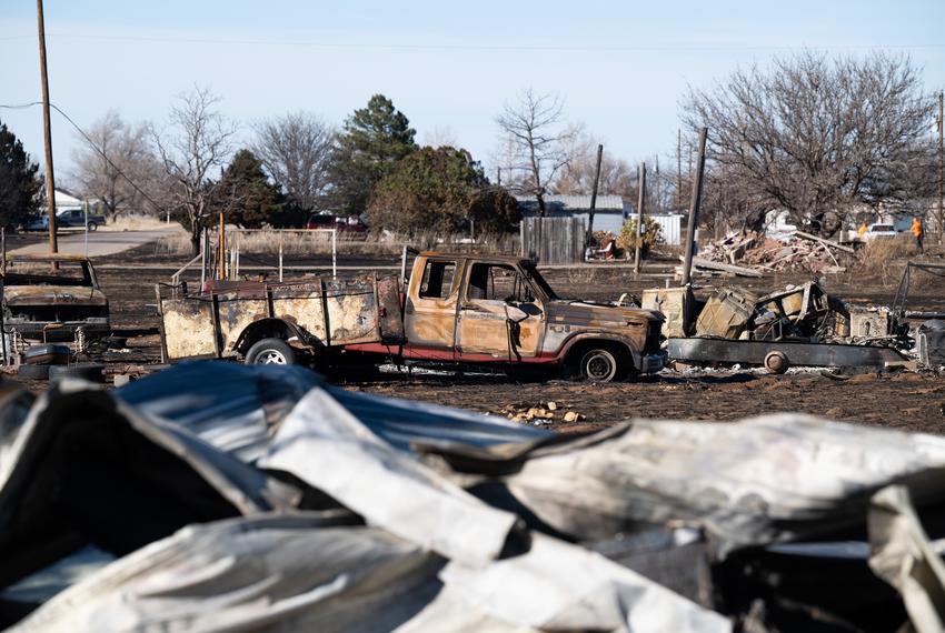 As wildfires rage, Fritch residents seek respite at church The Texas